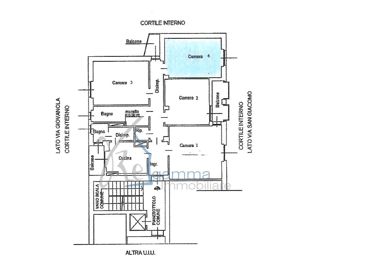 Scheda_con_evidenza_camera_4_sangiacomo_24_locazione_stanza_regamma_immobiliare
